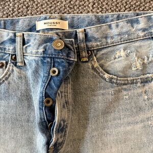 Moussy Light Blue Denim Jeans